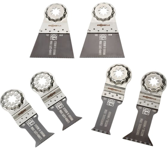 Изображение товара Набор полотен из 6 шт e-cut slp Fein 35222942050