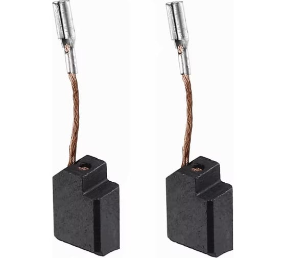 Изображение товара Комплект графитовых щеток DЕWALT/BD OEM 636639-03/640491-03/1003857-00/as 2 шт Asein 1999.06J