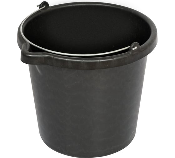 Изображение товара Строительное круглое пластмассовое, ударопрочное ведро РемоКолор 12л 62-0-312