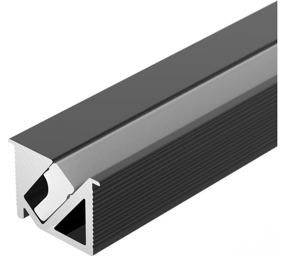 Изображение товара Профиль Arlight SL-BEVEL-H10-F14-2000 ANOD BLACK 2м 044084