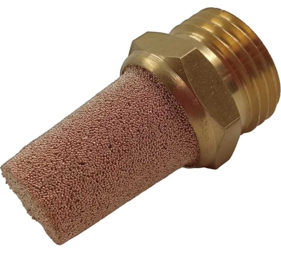 Изображение товара Пневмоглушитель ArTorq резьба G 1/2", корпус латунь, GA-15