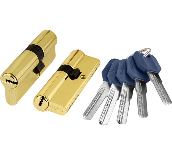 Изображение товара Цилиндровый механизм PUNTO Z400/70 mm 30+10+30 PB латунь 5 кл. 35243