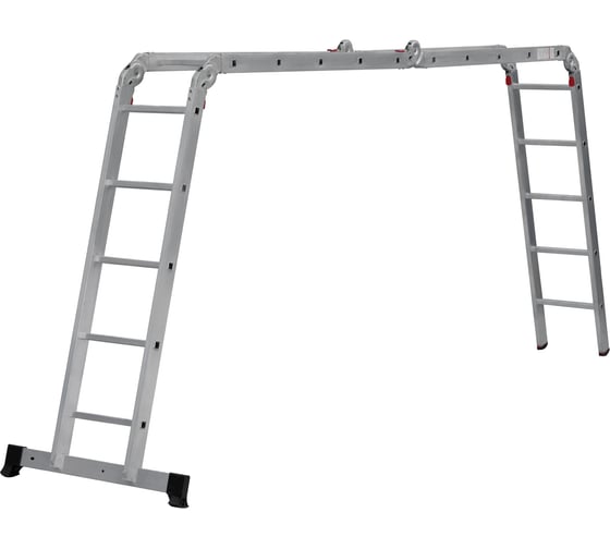 Изображение товара Алюминиевая лестница-трансформер Новая Высота с одной траверсой 1329405