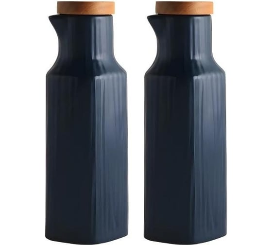 Изображение товара Набор бутылок для масла Homium Hitis, 2 шт., цвет синий set2hitis00dblue