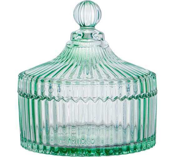 Изображение товара Емкость для хранения с крышкой Lefard BLISS GREEN, 15х16 см 781-309
