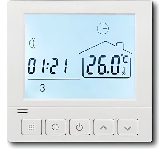Изображение товара Терморегулятор ELDEV wi-fi 16а (яндекс алиса, smartlife, tuya) протокол tuya 16а EF4R