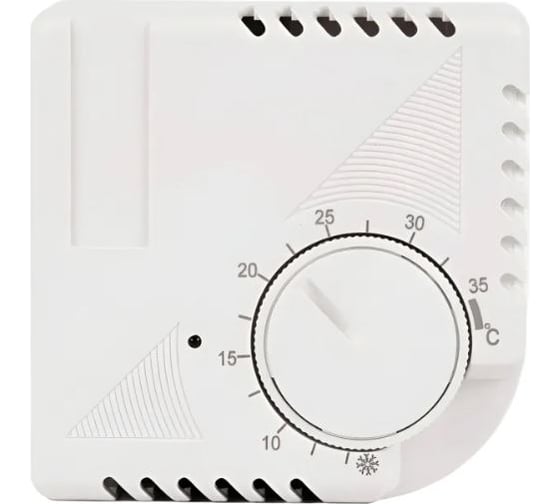 Изображение товара Механический терморегулятор ELDEV настенный (накладной) 16а  EF1