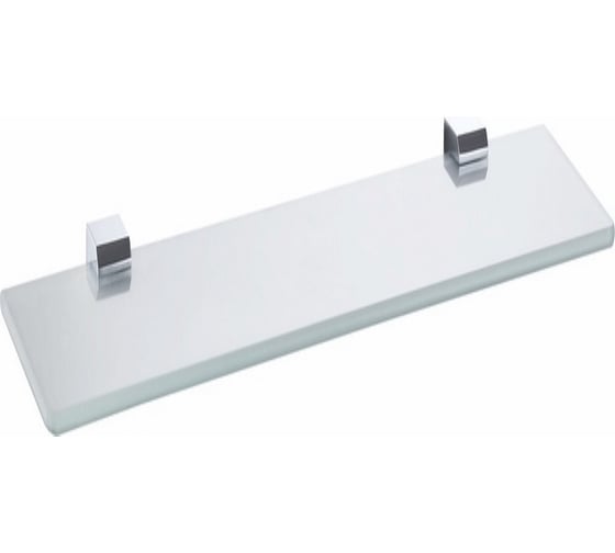 Изображение товара Настенная полочка RavSlezak стеклянная, цвет хром NLA0900/60