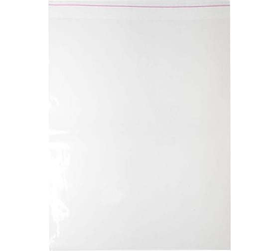 Изображение товара Пакет ООО Комус бопп, 350x450+40 мм, клапан со скотчем, 35 мкм, 100 шт. 1465254