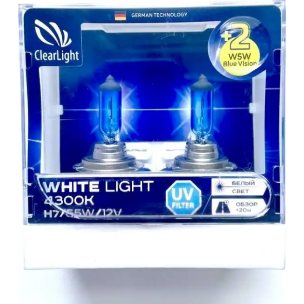Комплект ламп Clearlight комплект ламп clearlight h11 12v 55w whitelight 2 шт mlh11wl