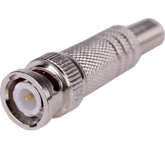 Изображение товара Высокочастотный разъем на кабель PROCONNECT штекер BNC под винт с пружиной, металл 05-3073-4-7