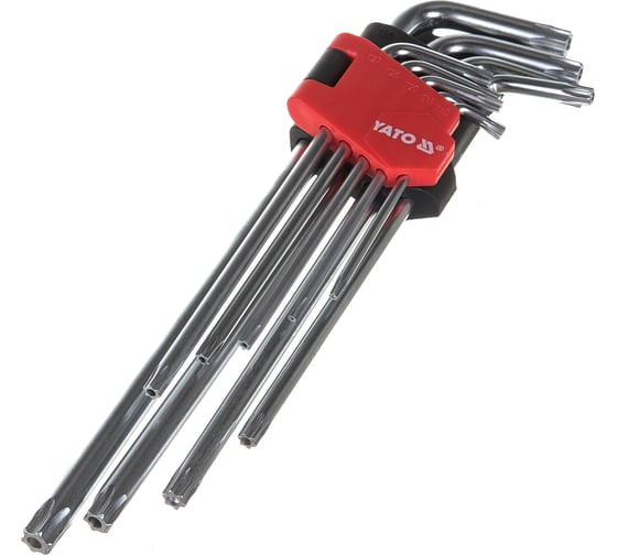 Изображение товара Набор ключей YATO ТОRХ TAMPER PROOF Т10-Т50 YT-0512