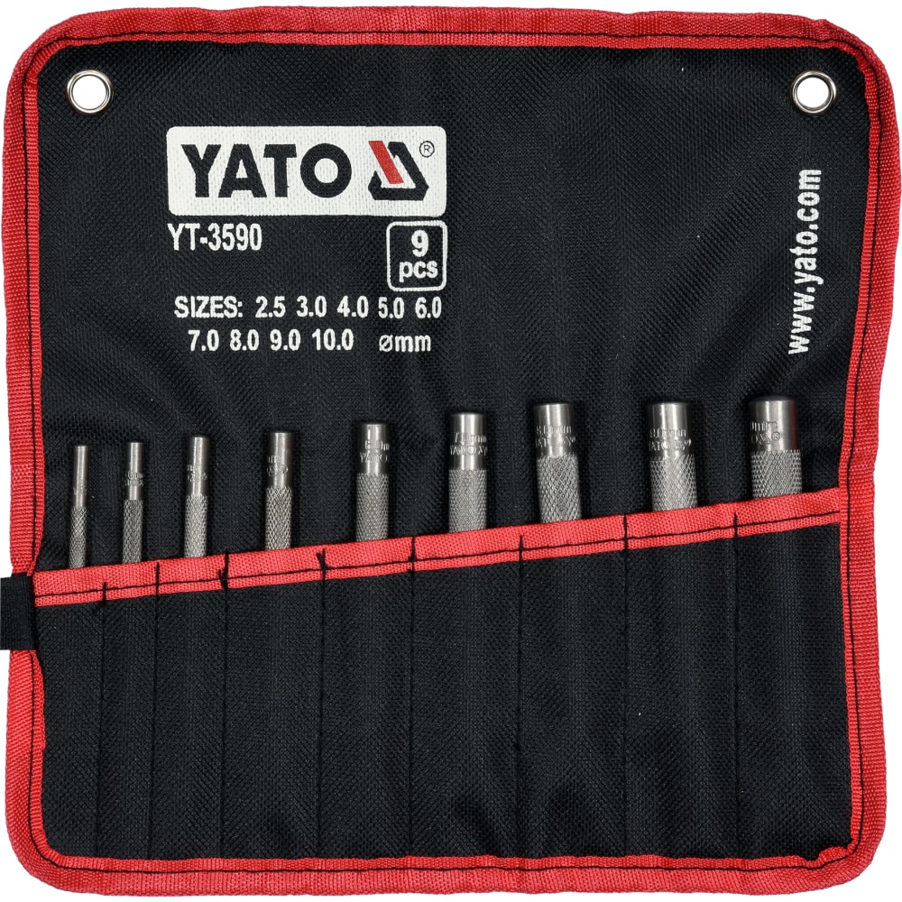 Набор пробойников YATO молоток yato
