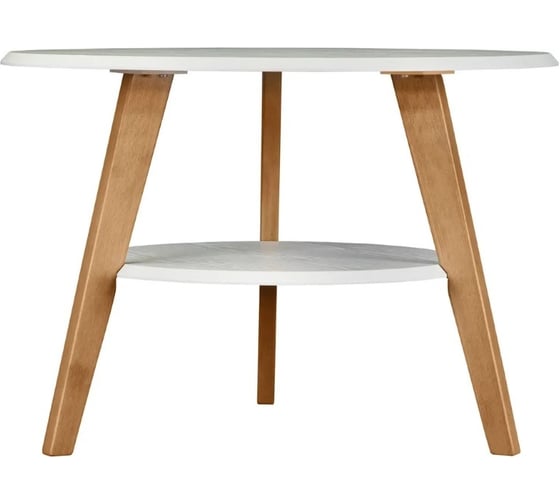 Изображение товара Журнальный стол Мебелик BeautyStyle 17 белый/бук П0005787 7678