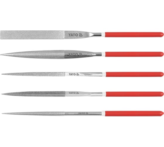 Изображение товара Надфили алмазные YATO в наборе 5x180x70мм 5пр YT-6156 37146156 092 1