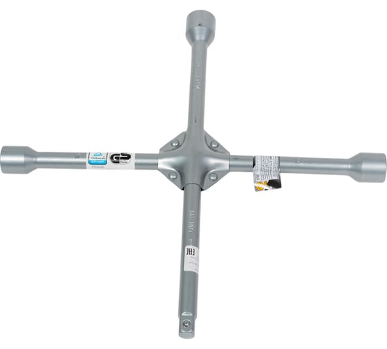 Изображение товара Баллонный ключ-крест VOREL усиленный 17x19x21x1/2" 57020