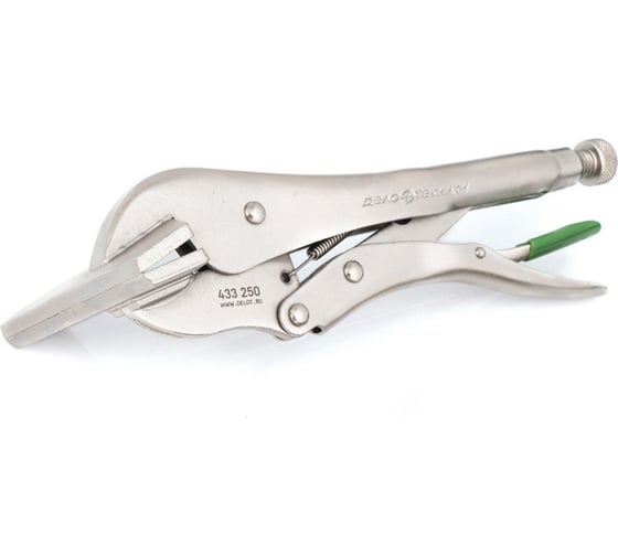 Изображение товара Зажим с фиксацией и плоским захватом Дело Техники SM-тип 250 мм 433250