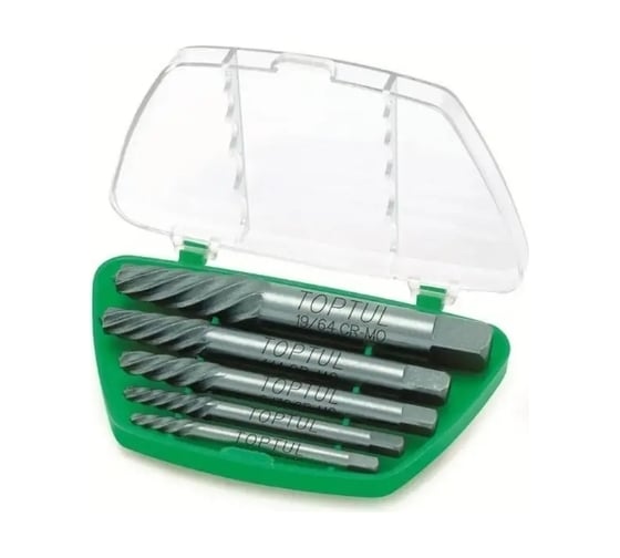 Изображение товара Набор экстракторов TOPTUL 7/64-19/64, 5 шт. JGAW0502