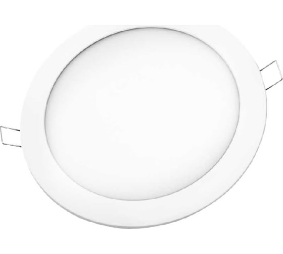 Изображение товара Светодиодный светильник LightStandart Piatto LED R 6W 6000K 6Вт, световой поток 420Лм, размеры 120х25мм врезное отверстие 105мм IT8830