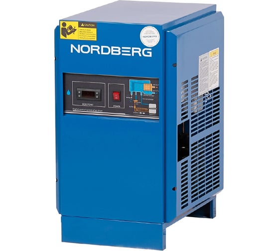 Изображение товара Осушитель воздуха NORDBERG до 16 Бар, 1200 л/мин, 220 В NCD10
