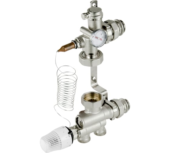 Изображение товара Насосно-смесительный узел для коллектора RTP без насоса 1"х1 1/2", 39798