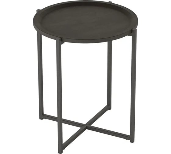 Изображение товара Журнальный стол Мебелик Бьерн черный лофт/черный П0006373 8252