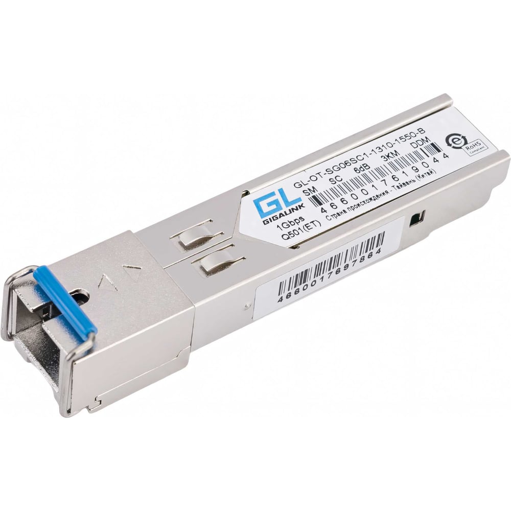 SFP модули Модуль SFP Gigalink GL-OT-SG06SC1-1310-1550-B