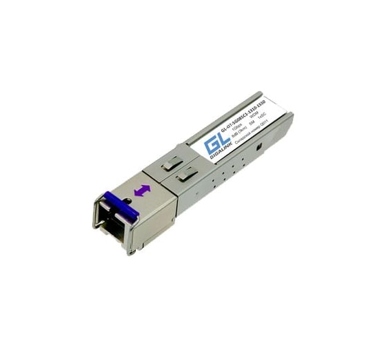 Изображение товара Модуль SFP GIGALINK WDM, 155Mb/1,25Gb/s, одно волокно SM,SC GL-OT-SG08SC1-1550-1310-D