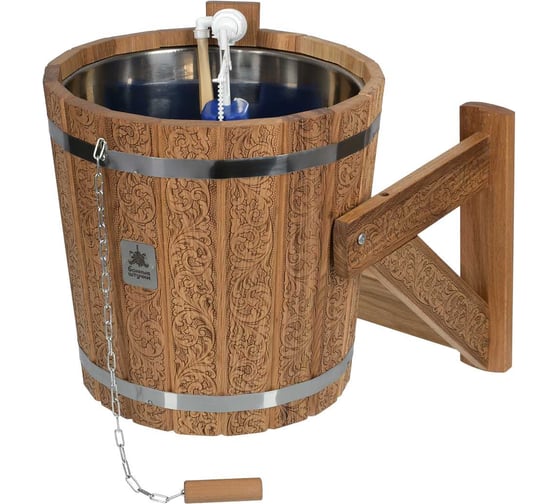 Изображение товара Русский душ Банные штучки Цветочный орнамент 20 л 33370