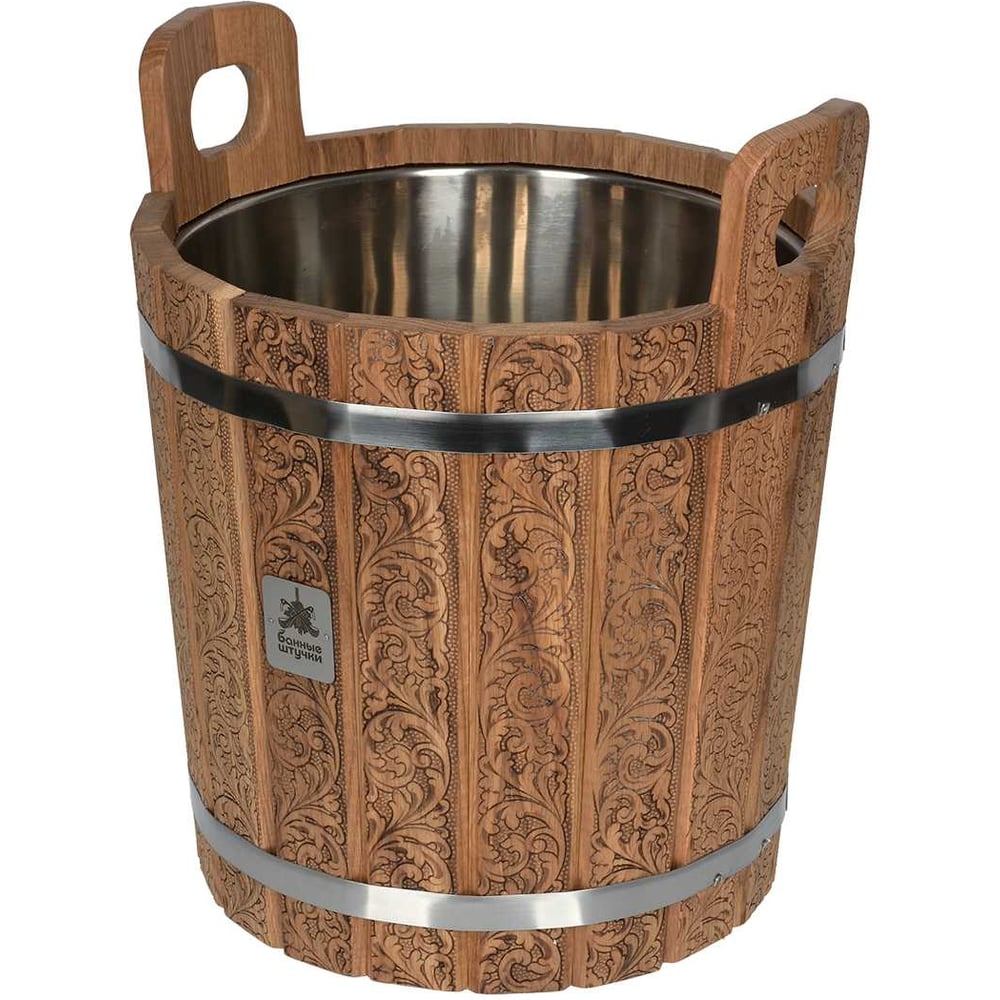 Запарник Банные штучки Цветочный орнамент 33380