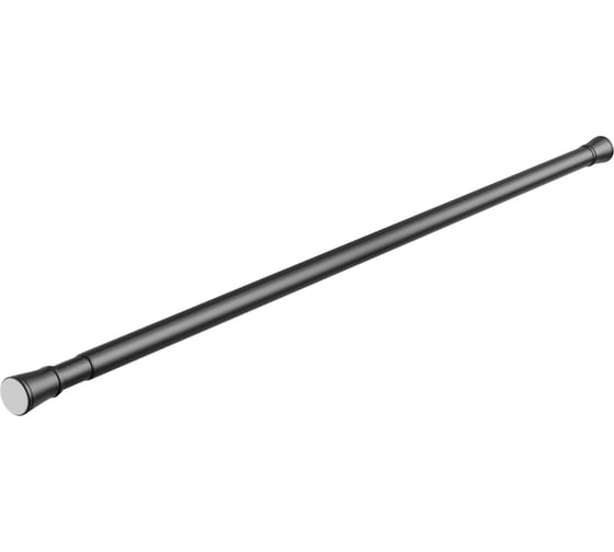 Изображение товара Карниз для ванной FORA металлический 120-220 см, черный FOR-ROD-220IBK