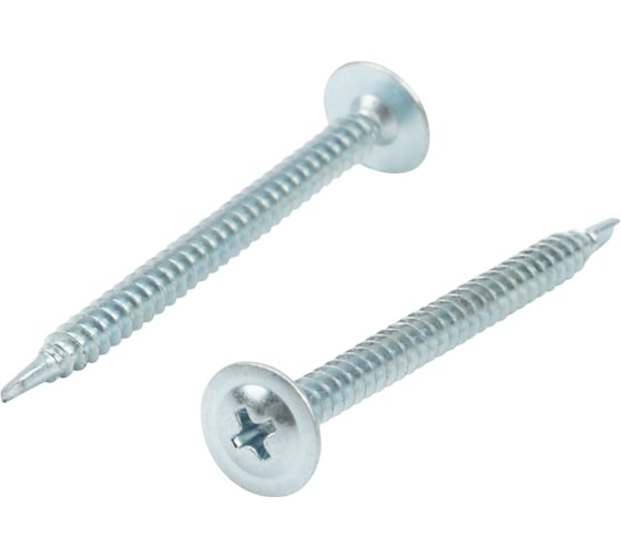 Изображение товара Саморез с прессшайбой KRANZ ПШС сверло, 4.2x50 мм, пакет, 400 шт. упаковке 1182-4250-2