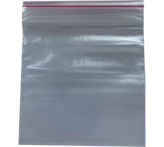 Изображение товара Пакет ООО Комус с замком zip lock, 10x10 см, 50 мкм, 100 шт. 1617934