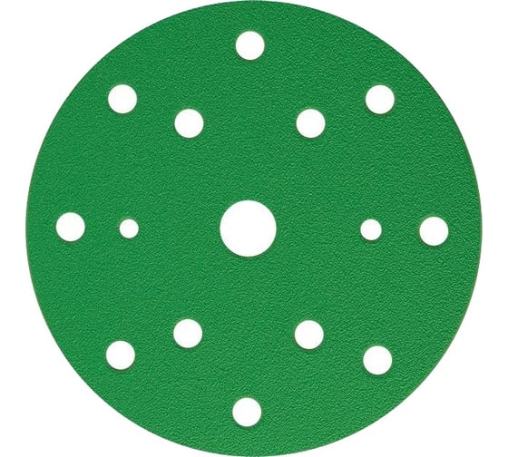 Изображение товара Круг шлифовальный на пленочной основе VLC FILM, 15 отверстий, 150 мм, NC220, 25 шт MTE 2574353022