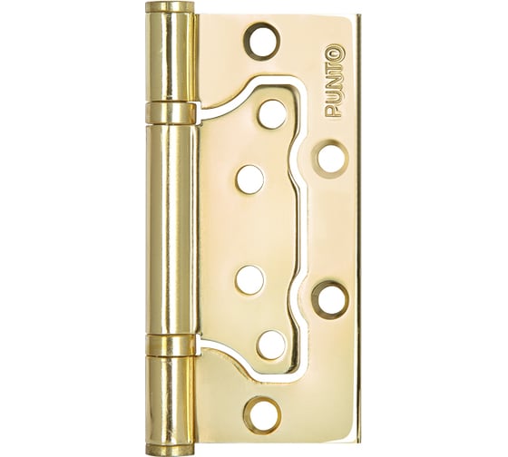 Изображение товара Универсальная петля без врезки PUNTO 200-2B 100x2,5 PB латунь 35489