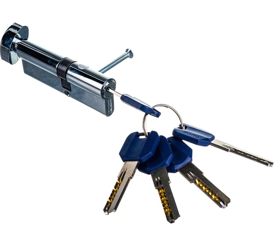 Изображение товара Цилиндровый механизм с вертушкой PUNTO Z402/90 mm 35+10+45 CP хром 5 кл. 35301