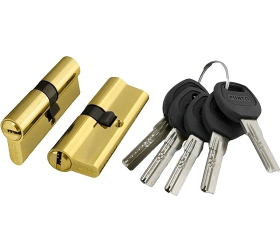 Изображение товара Цилиндровый механизм PUNTO A200/70 mm 30+10+30 PB латунь 5 кл. 30219