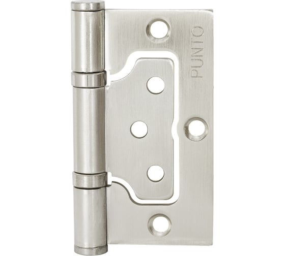 Изображение товара Универсальная петля без врезки PUNTO 200-2B 75x2,5 PN мат. никель 35535