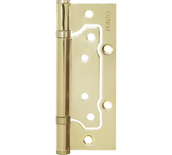 Изображение товара Универсальная петля без врезки PUNTO 200-2B 125x2,5 PB латунь 35511