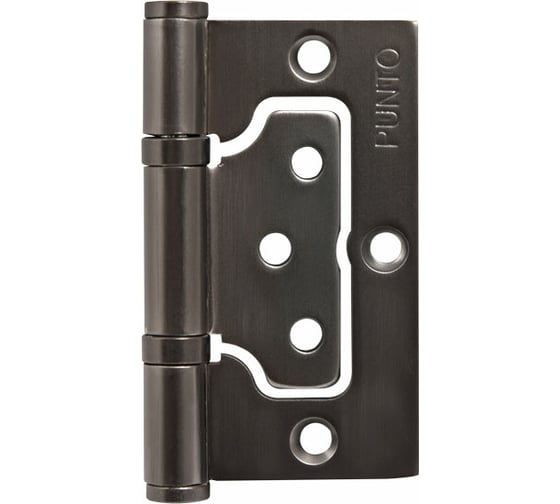 Изображение товара Универсальная петля без врезки PUNTO 200-2B 75x2,5 GR графит 35531