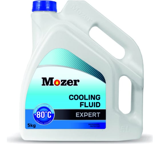 Изображение товара Тосол Mozer -40C EXPERT, канистра 5 кг 4606567