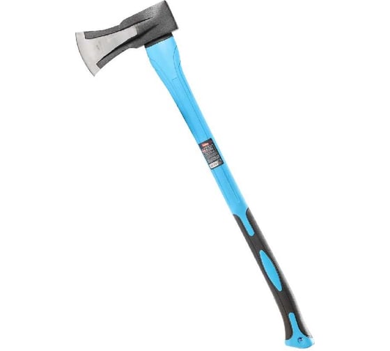 Изображение товара Топор колун Smartbuy tools 3000 г, с фиберглассовой резиновой рукояткой SBT-AX-3000p2