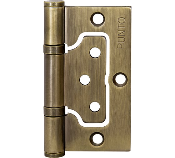 Изображение товара Универсальная петля без врезки PUNTO 200-2B 75x2,5 WAB мат. бронза 35541