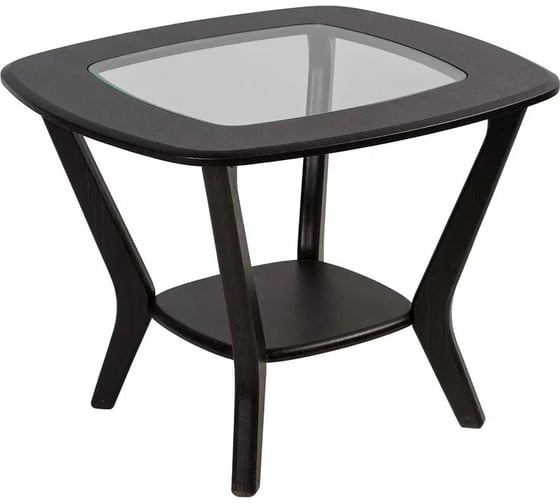 Изображение товара Журнальный стол Мебелик Мельбурн со стеклом венге/венге П0002672 584