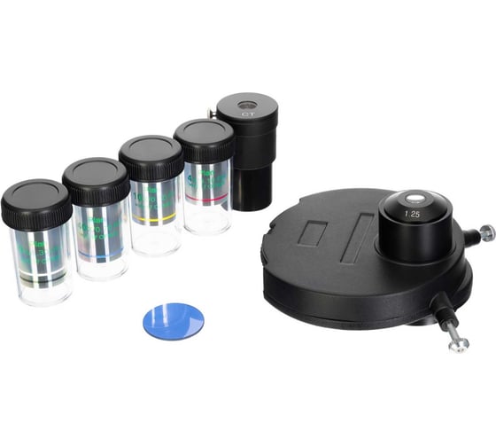 Изображение товара Фазово-контрастное устройство для микроскопов MED 30/35/40/45 (BF, DF) Levenhuk 81895