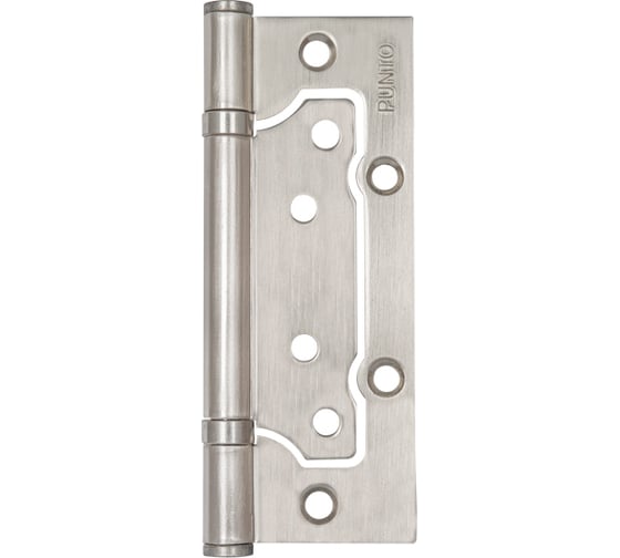 Изображение товара Универсальная петля без врезки PUNTO 200-2B 125x2,5 PN мат. никель 2 шт. 35513