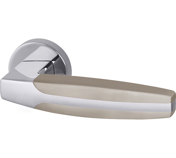 Изображение товара Раздельная ручка ARMADILLO ARC URB2 SN/CP-3 матовый никель/хром 34267