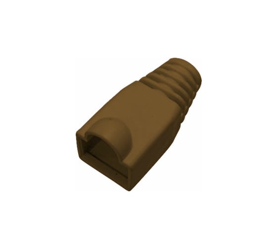 Изображение товара Защитный колпачок TWT RJ-45, коричневый, 100 шт. в упаковке BO-6.0-BR/100