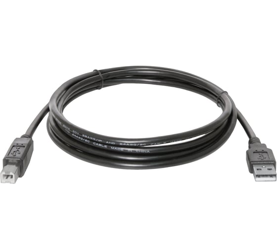 Изображение товара USB кабель Defender USB04-17 USB2.0 AM-BM, 5.0м 83765