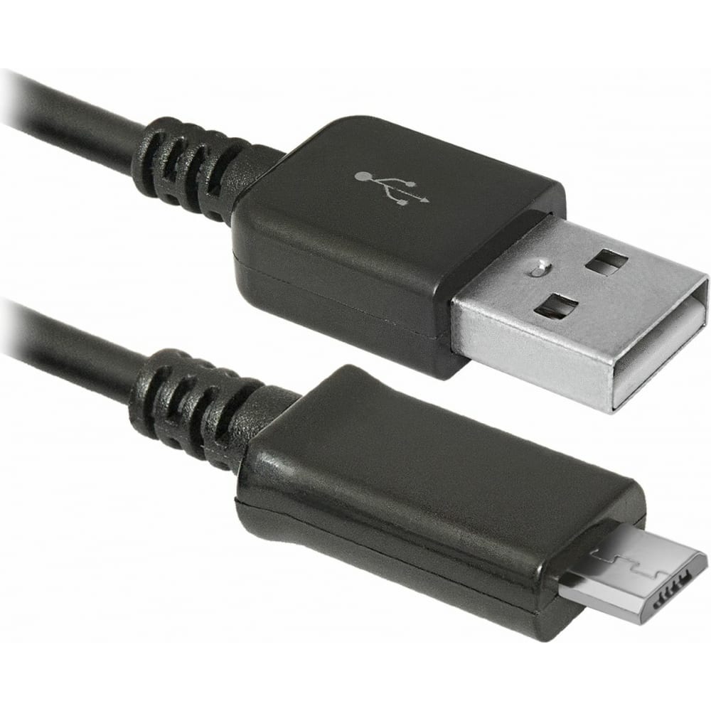 Usb кабель Defender дата кабель usb 2 0a для micro usb more choice k14m tpe 2м white